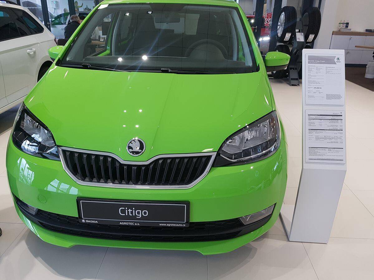 Škoda Citigo 5D 1.0 MPI 55 kW  Fresh