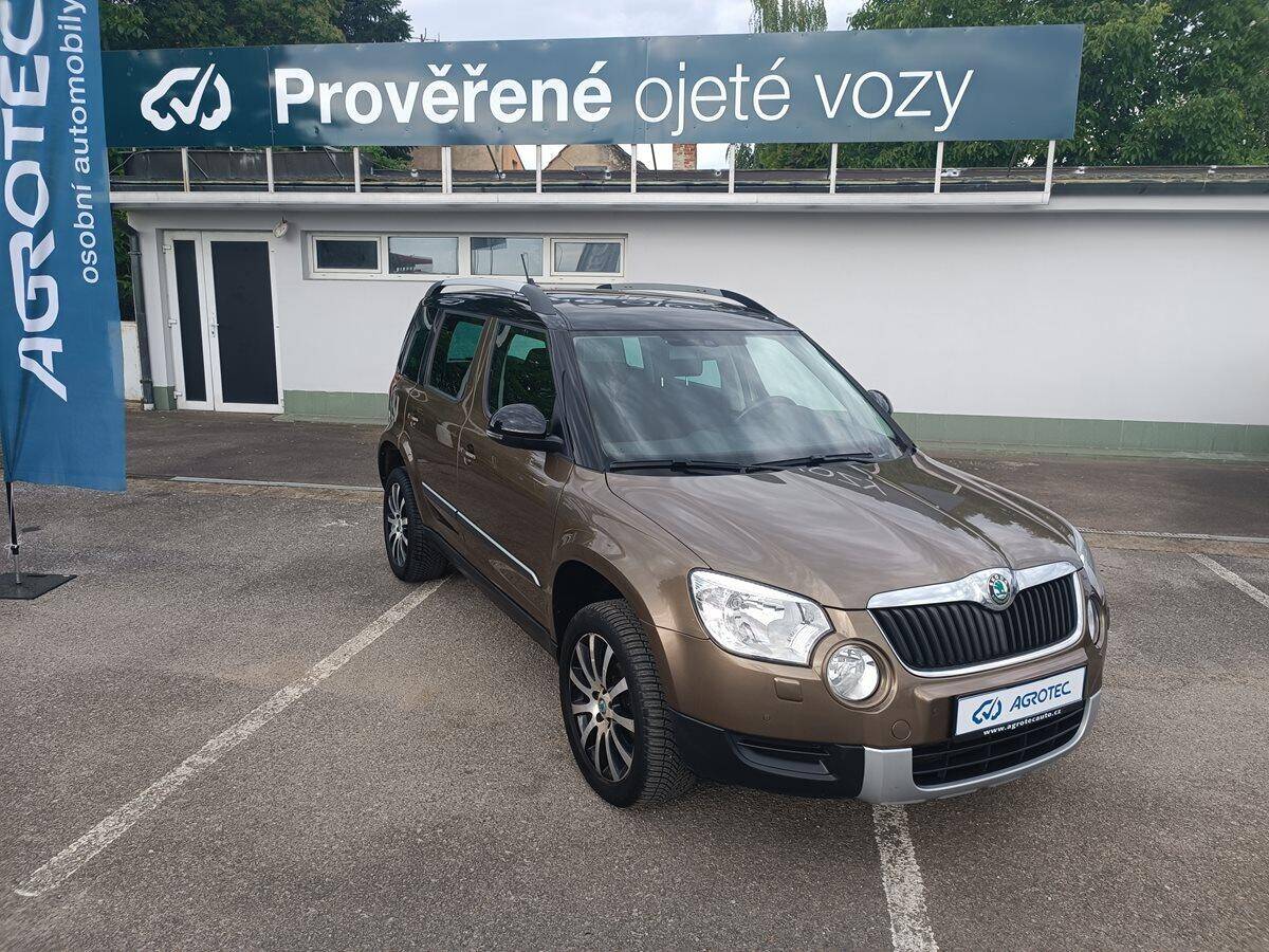 Škoda Yeti 2,0TDi 4x4 Panorama ČR 1M