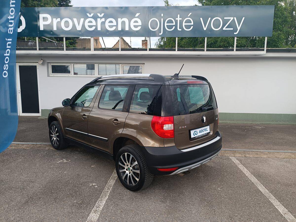 Škoda Yeti 2,0TDi 4x4 Panorama ČR 1M